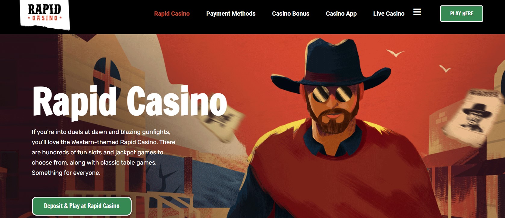 Rapid Casino bonus